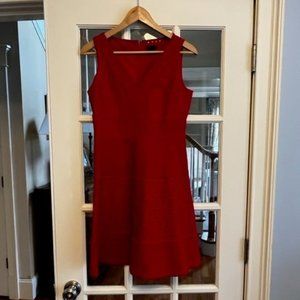 Red/Dark Pink Ann Taylor Dress